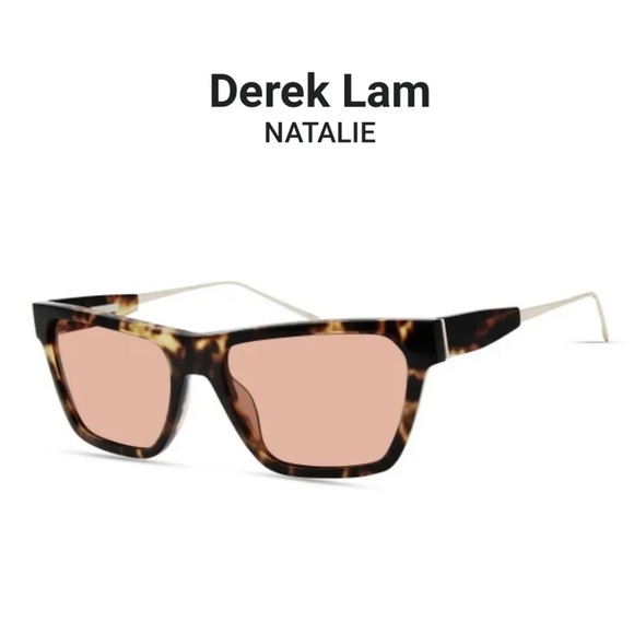 Derek Lam Accessories - Derek Lam Natalie Cloud Tortoise Retro Sunglasses